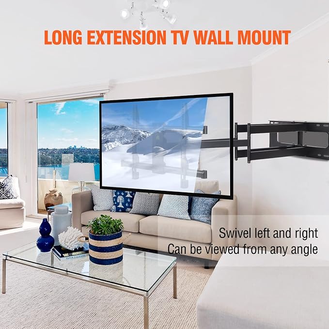 FORGING MOUNT Heavy Duty Long Arm TV Wall Mount - Image 9