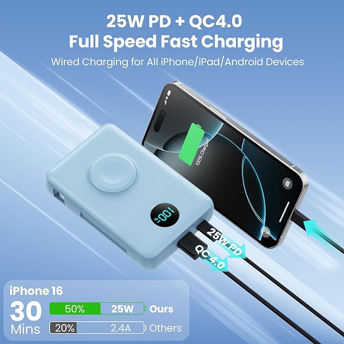 6 in 1 Magnetic Portable Charger - Image 5