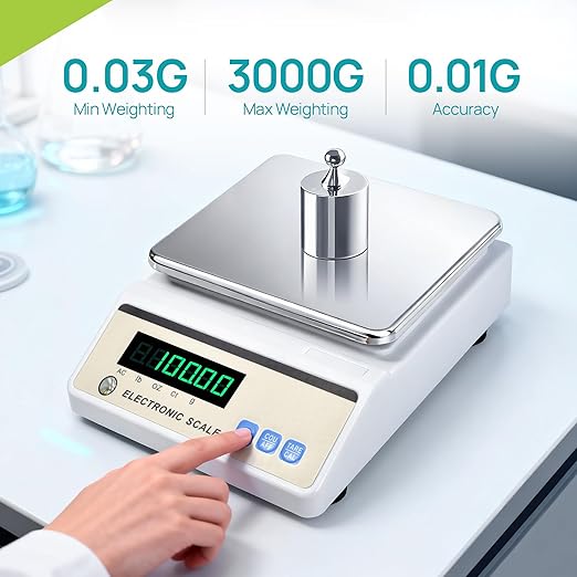 LICHEN Lab Analytical Balance 3000g x 0.01g - Image 6