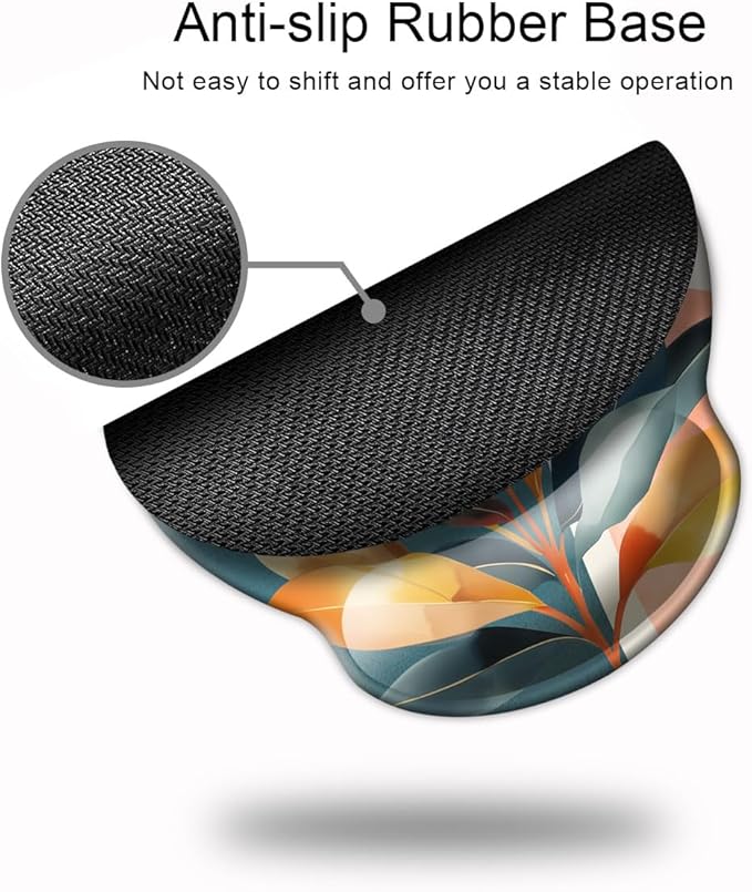 Ergonomic Mouse Pad with Wrist Support, Mouse Pad with Wrist Rest, Relieve - Image 5