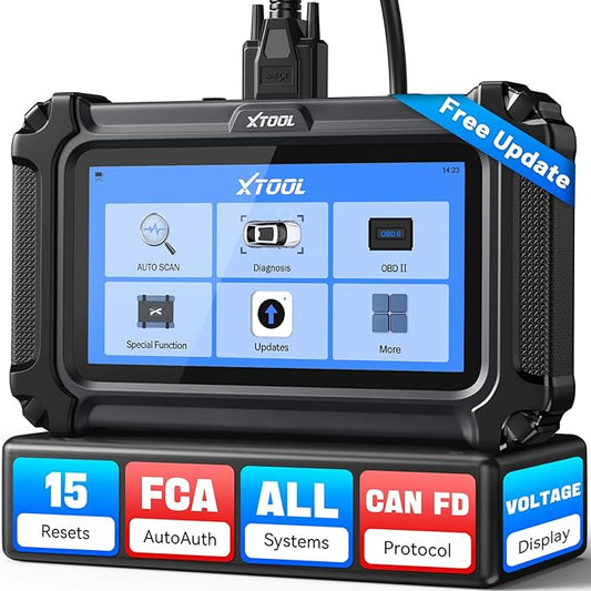 XTOOL D6 OBD2 Scanner, 2026 Full System Diagnostic Scan Tool, Free Update Car by XTOOL