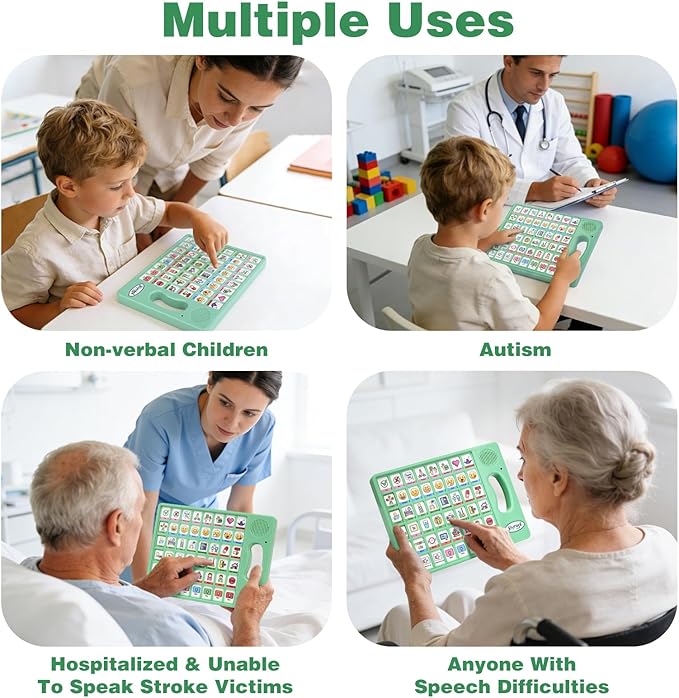 Joyreal AAC Device for Autism, Non Verbal Communication Tools for Speech - Image 9