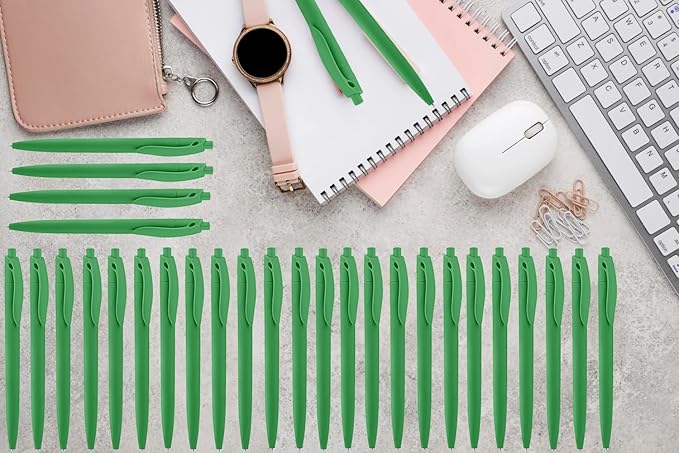 Aozora Pens Bulk 30 Pack Click Pens No Bleed Wholesale Retractable Ballpoint - Image 6