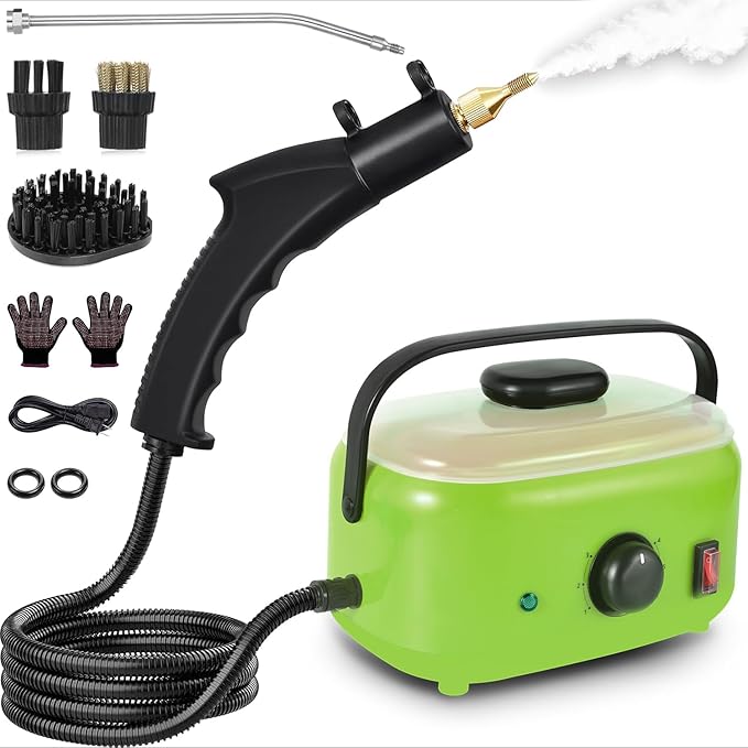 Flgocexs Steam Cleaner for Home, 2500W Pressurized Steam Cleaner by Flgocexs