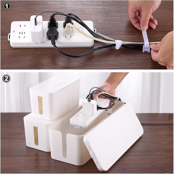 3 Pack Cable Management Box - Image 6