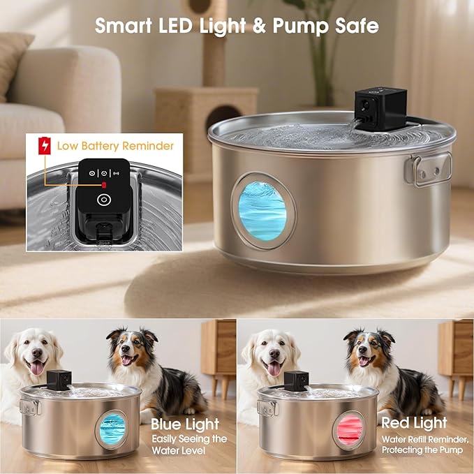 Wireless Dog Water Fountain Pump - Image 5