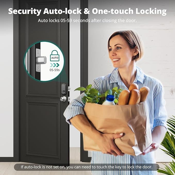 AkaGear DS10 Keyless Entry Door Lock - Image 5
