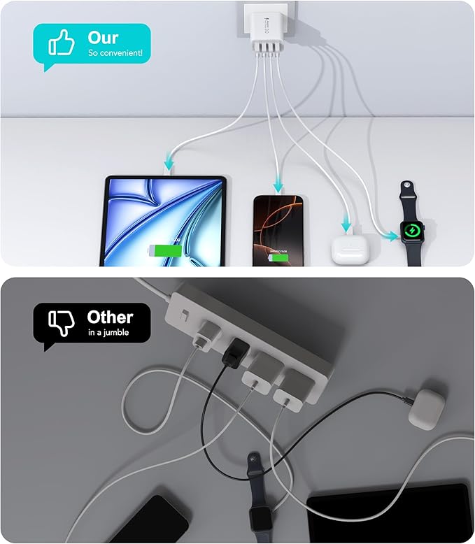 40W USB Wall Charger Block - Image 6