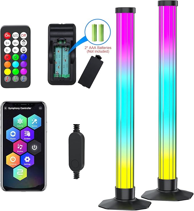 360° Smart Light Bar, Crystal Ambient Mood Light - Image 7