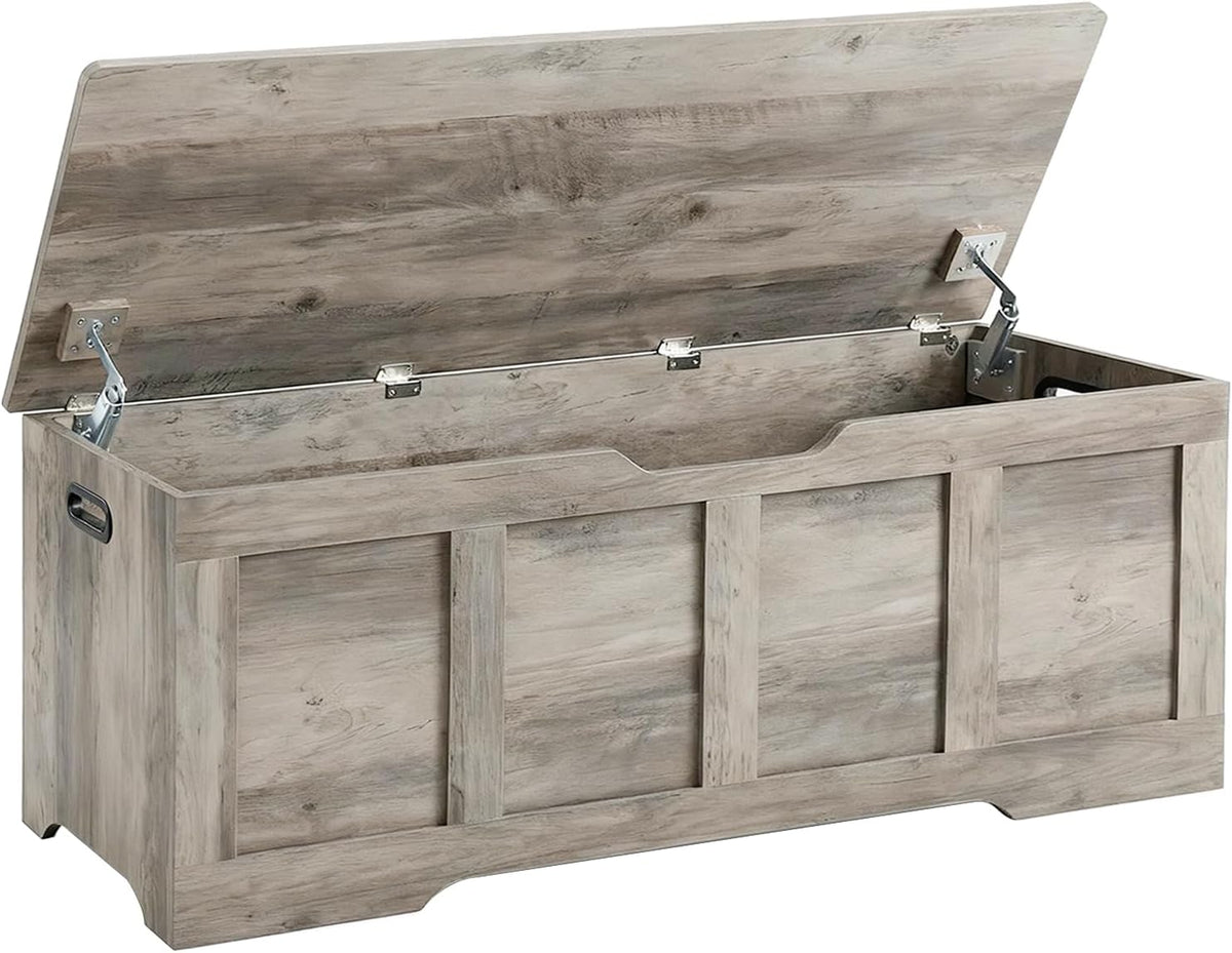 timberer 47.2" storage chest extra large storage bench, main product view