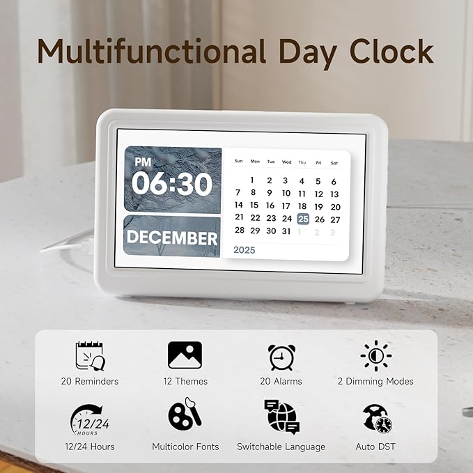 Raynic Date Clock, Digital Clock - Image 8