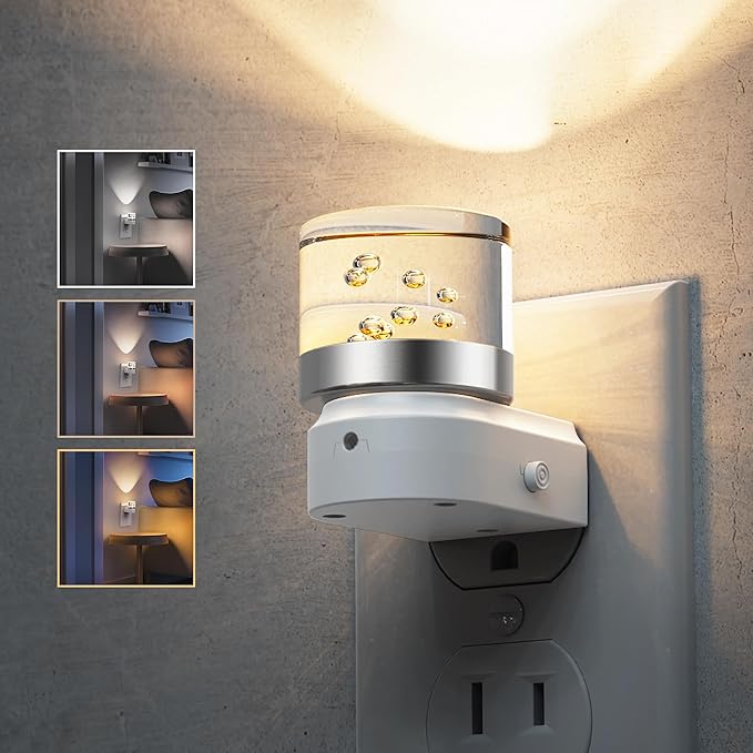 L LOHAS LED Night Lights Plug into Wall, 3000K/4000k/5000K Adjustable Color by LLOHASLED
