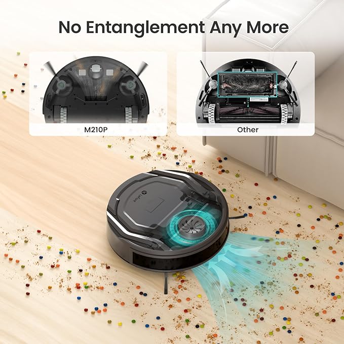 Lefant M210 Pro Robot Vacuum, 4000Pa Suction, 200 Mins Runtime, Ultra-Slim - Image 6