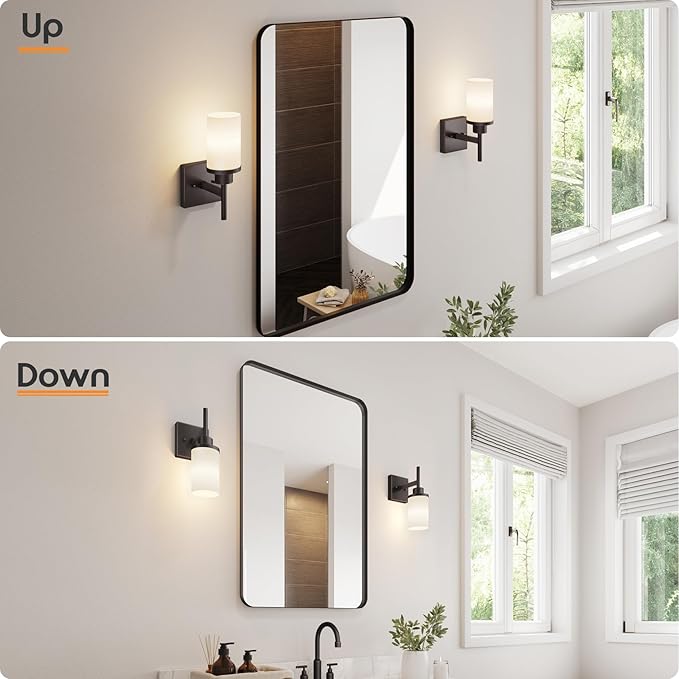 AONEON Wall Lights Over Mirror Bathroom Vanity Light Fixtures - Image 3