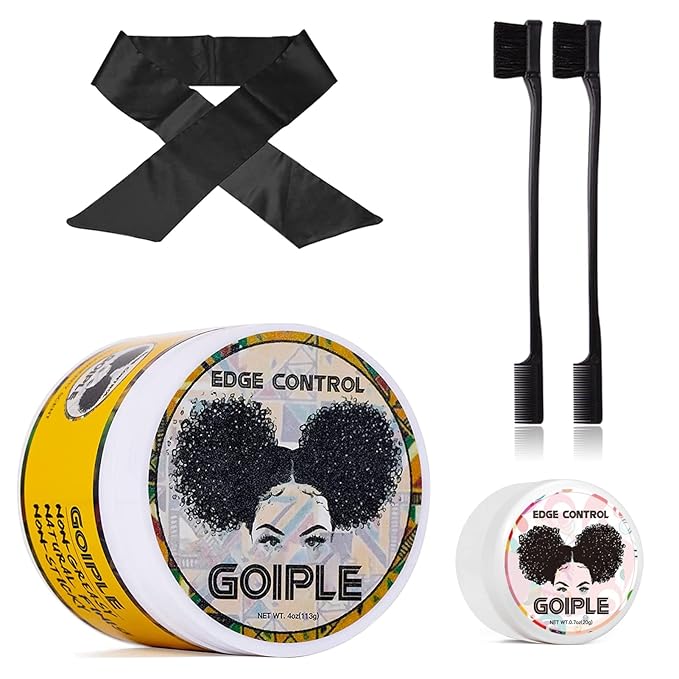 Goiple Edge Control Wax for Women Strong Hold Non-greasy Edge Smoother by Goiple