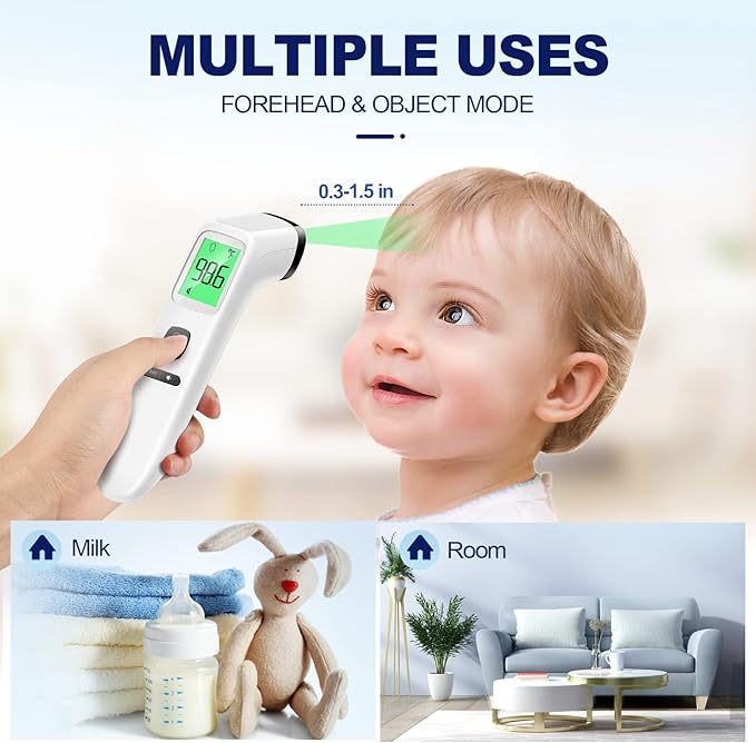 No-Touch Thermometer for Adults and Kids, Digital Accurate Baby Thermometer - Image 4