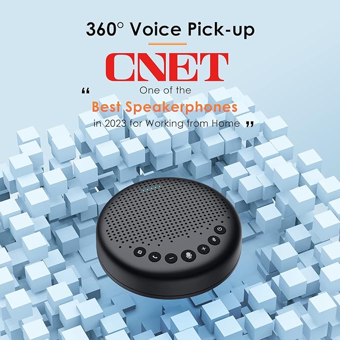 EMEET Conference Speaker and Microphone Luna 360° Voice Pickup w/Noise - Image 4