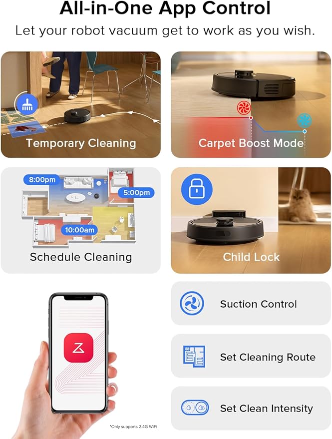 roborock Q7 L5 Robot Vacuum and Mop Combo, 000Pa Suction, Upgraded from Q5 Pro - Image 7