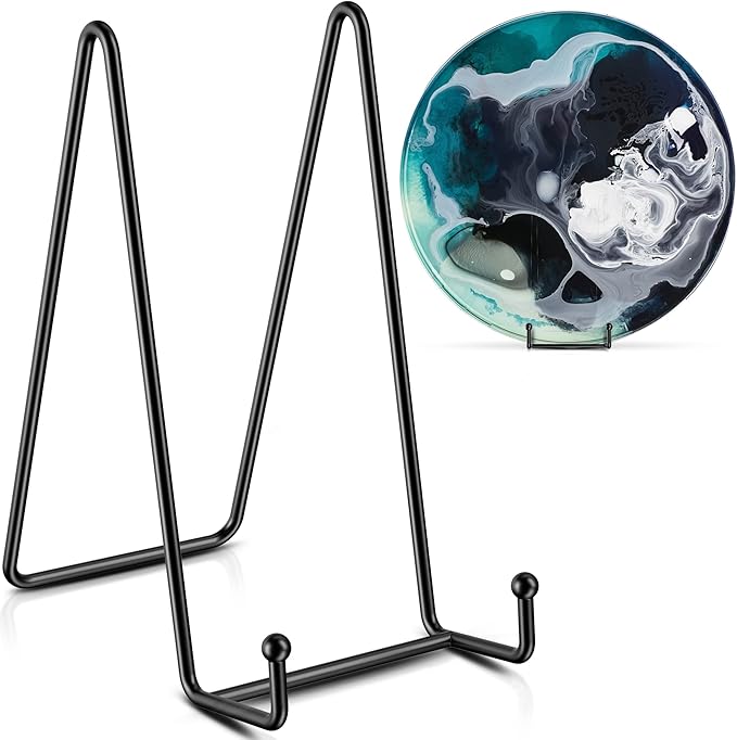 TR-LIFE 3 Pack 8 Inch Large Plate Stands by TR-LIFE