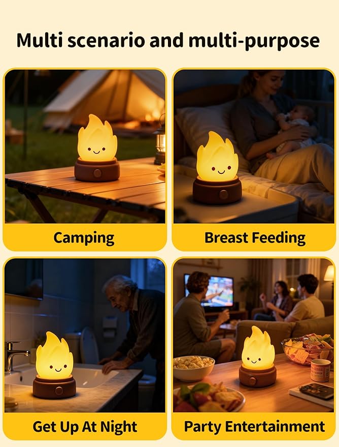 2026 Upgrade Campfire Night Light - Image 6