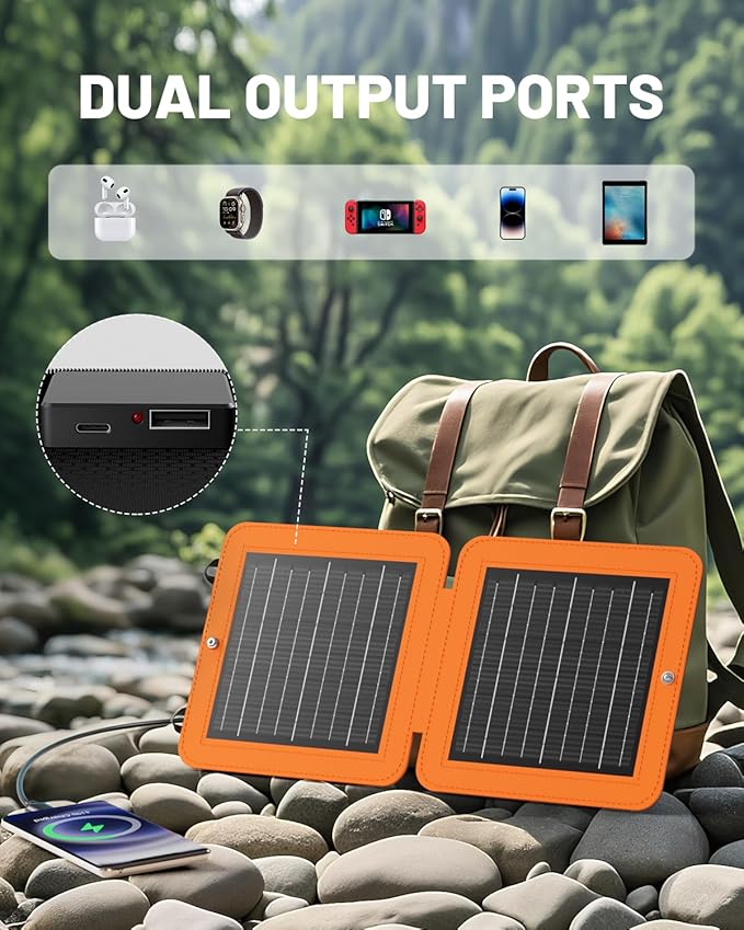 SOLUPUP Solar Panels, 10W Small Solar Charger - Image 3
