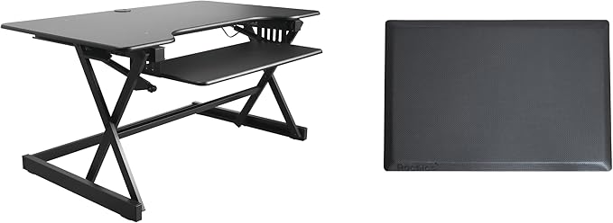 Rocelco 40" Height Adjustable Standing Desk Converter by Rocelco