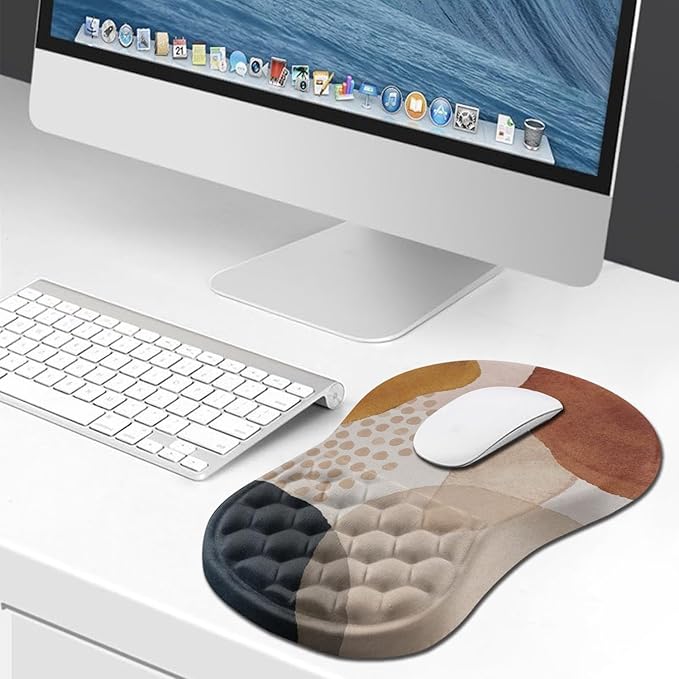 Hokafenle Ergonomic Mouse Pad Wrist Support, Wrist Rest Mousepad - Image 6
