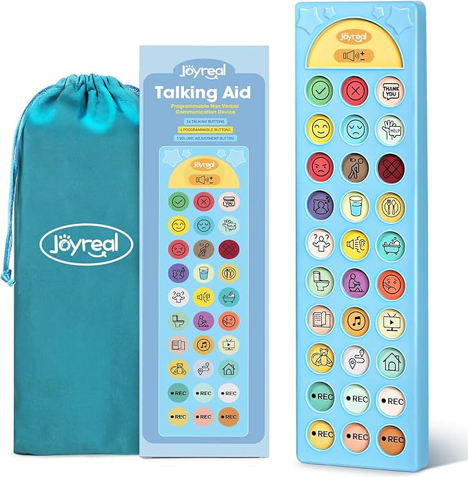 Joyreal AAC Device for Autism, Non Verbal Communication Tools for Speech by Joyreal