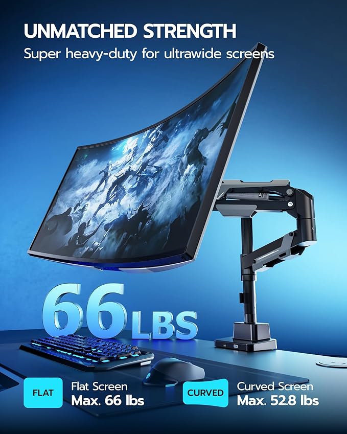 ARES WING CoreArm Single Monitor Mount - Image 2