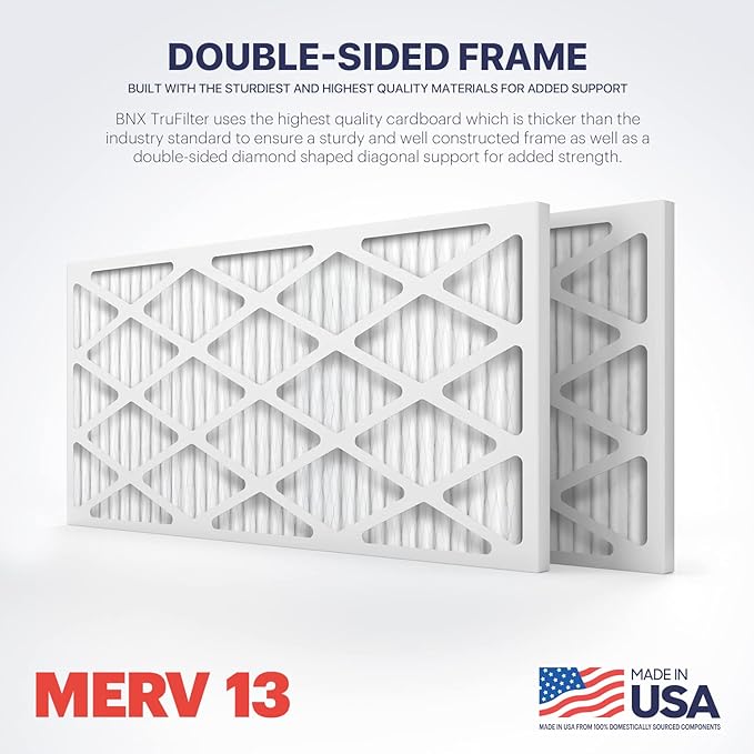 BNX TruFilter 14x30x1 Air Filter MERV 13 - Image 3