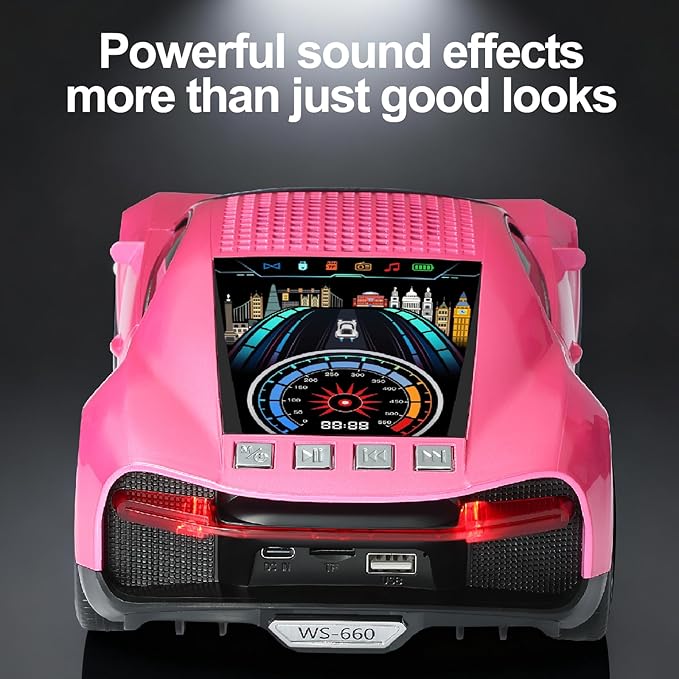 WSTER Luxury Sports Car Model Bluetooth Speaker - Image 4