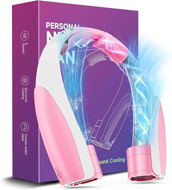 Slientspin AI Portable Neck Fan by Slientspin