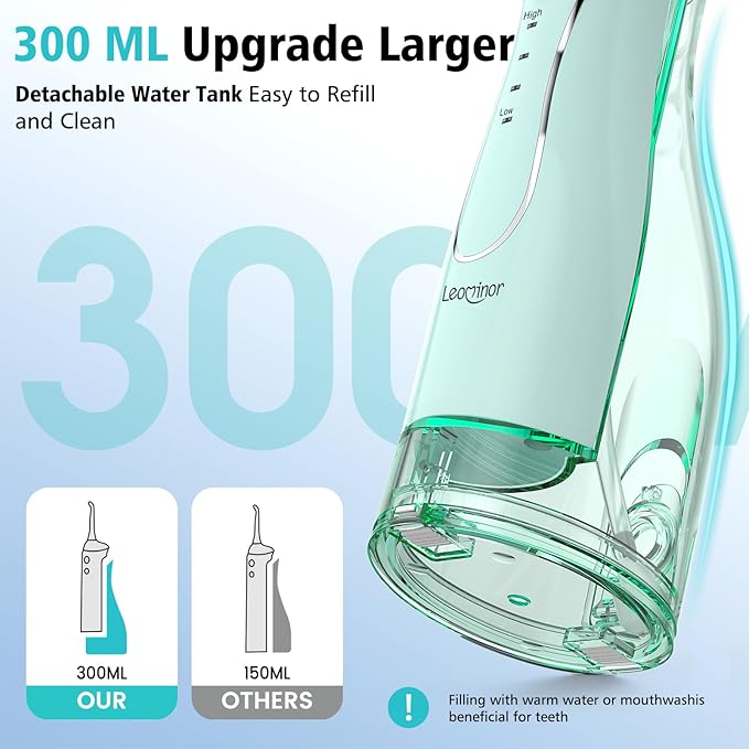 Leominor Water Dental Flosser Pick - Image 5