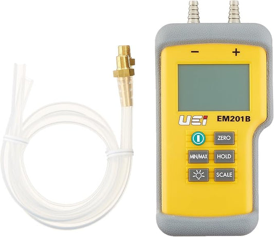 UEi Test Instruments EM201B Test Dual Input Differential Manometer by UEiTestInstruments