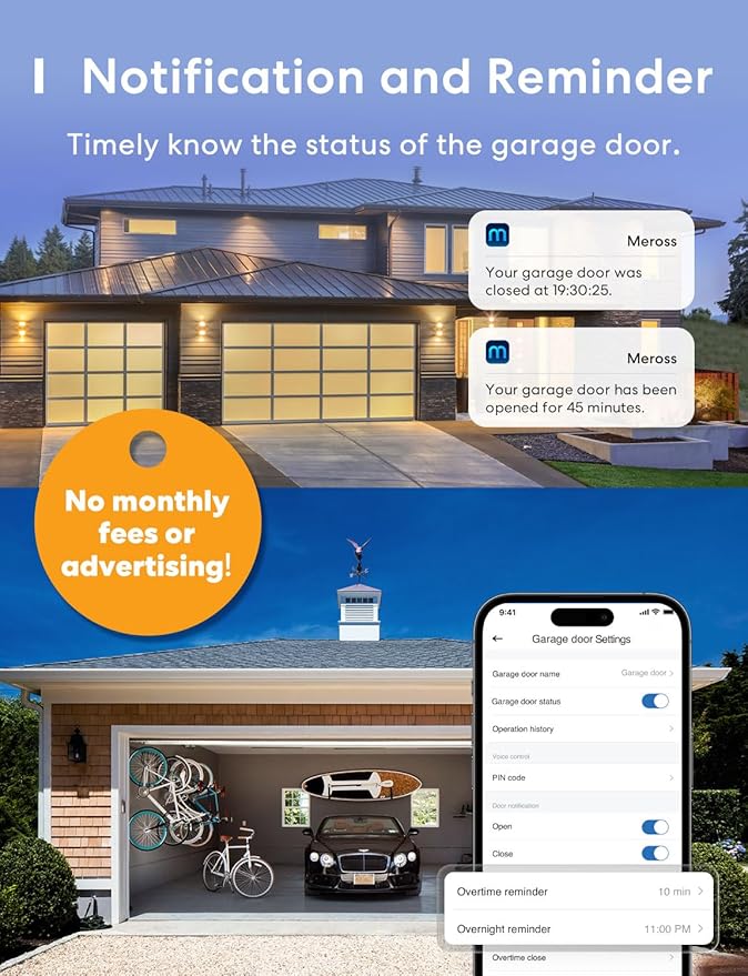 meross Smart Garage Door Opener Remote - Image 6