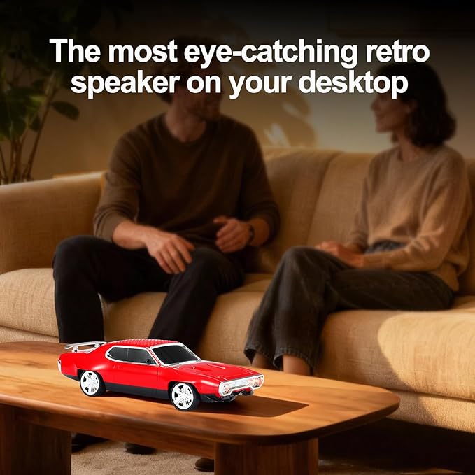 WSTER Retro Car Bluetooth Speaker - Image 8