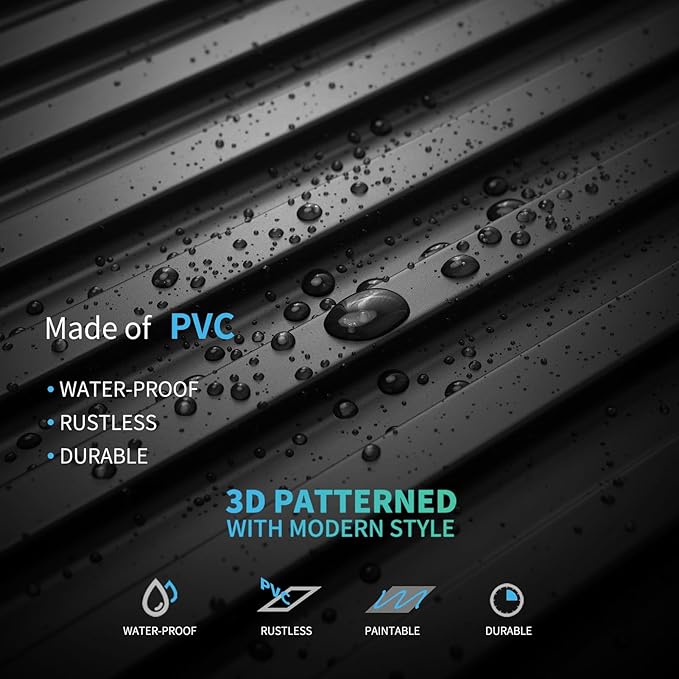 Art3d 6-Pack Slat Design 3D Wall Panels - Image 6