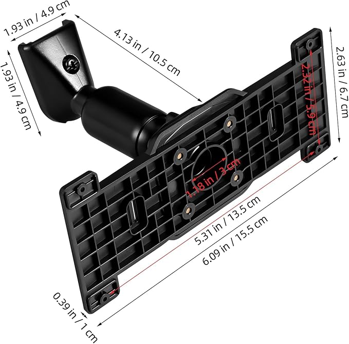 CALLARON 1 Set Dash Cam Mirror Mount Rear View Mirror Back Plate Panel Car Rear - Image 2