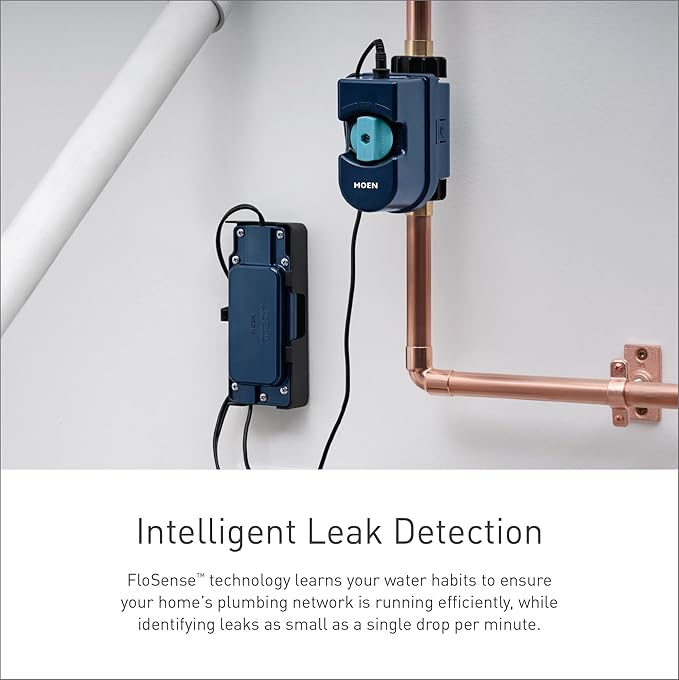 Moen Flo Smart Water Monitor and Automatic Shutoff Sensor, Wi-Fi Connected - Image 18