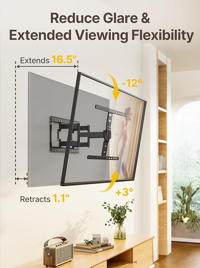 monTEK Ultra Slim TV Wall Mount - Image 7