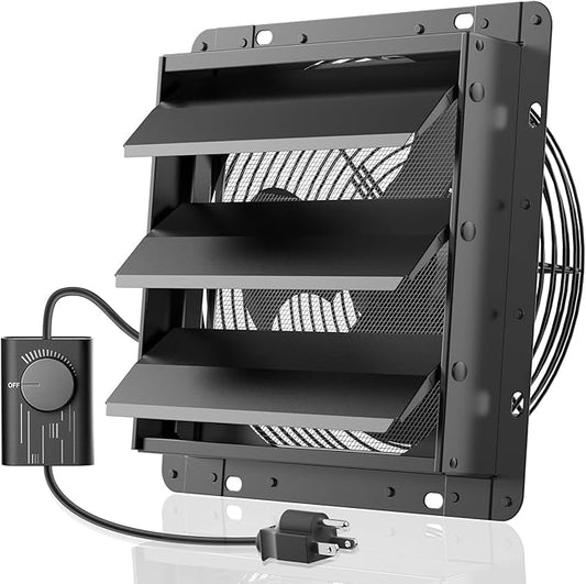 HG Power 10 Inch Shutter Exhaust Fan by HGPOWER