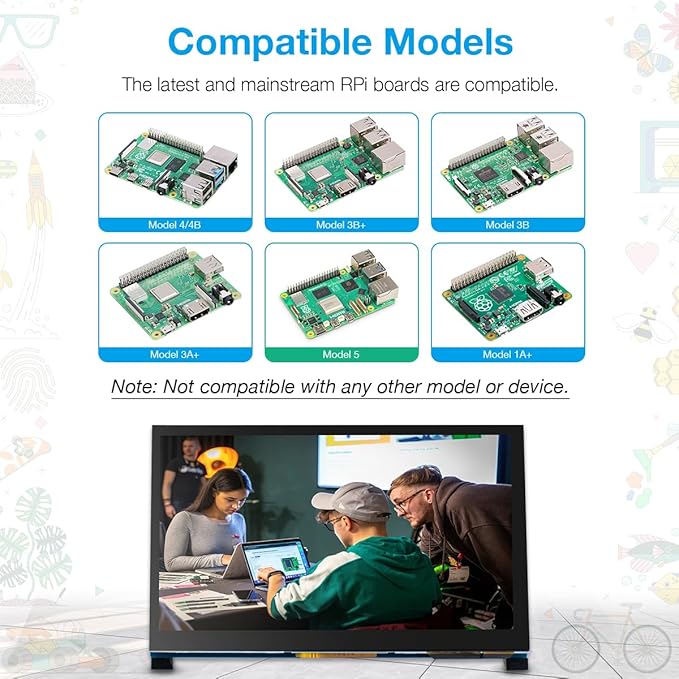 Hosyond 7 Inch Touchscreen IPS DSI Display Compatible - Image 8