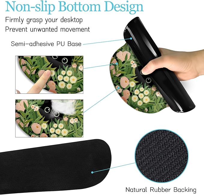 LIMKRIAN Cat Ergonomic Mouse Pad - Image 5