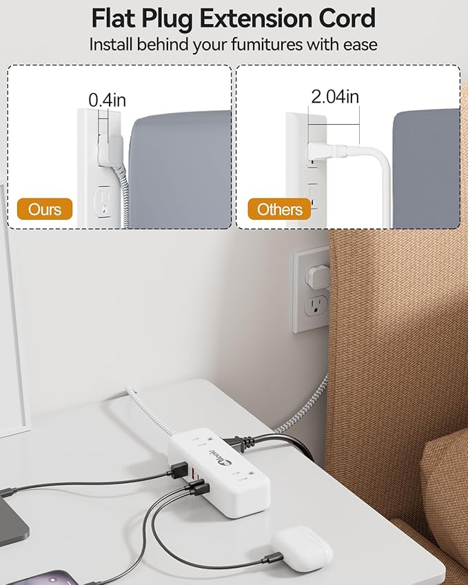 PD30W USB C Travel Power Strip, Cruise Power Strip - Image 7
