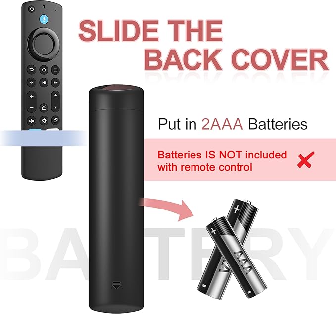Replacement Remote for All FireSeries, Remote for TV Stick, TV Cube, Remote for - Image 6