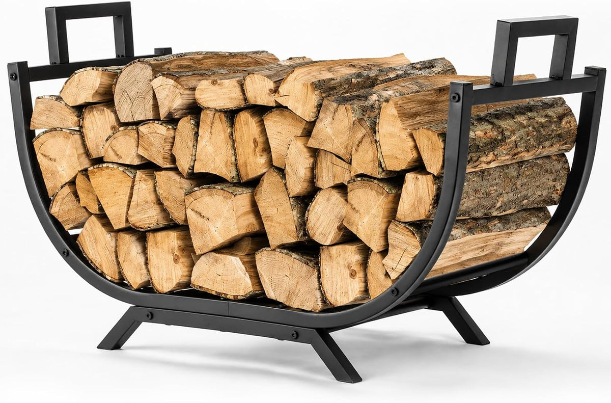 31 inch firewood rack outdoor indoor firewood storage, main product view