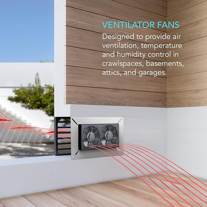 AC Infinity AIRTITAN T3, Ventilation Exhaust Fan 6" - Image 2
