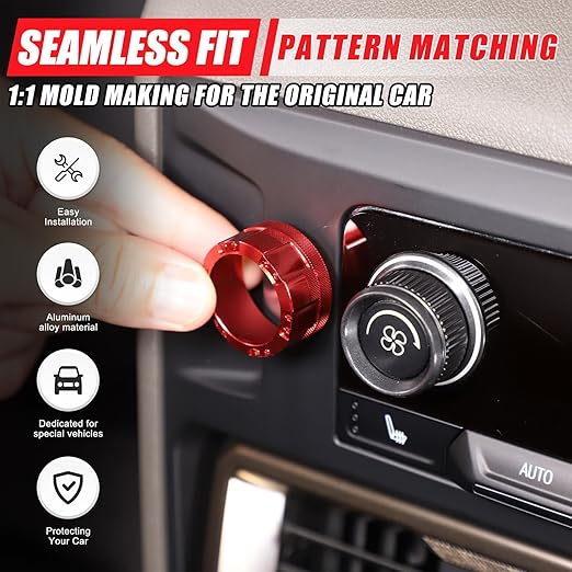 for Hummer EV Accessories Rear Air Conditioner Switch Button Knob Cover - Image 3