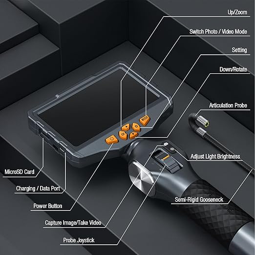 Teslong Two-Way Articulating Borescope - Image 7