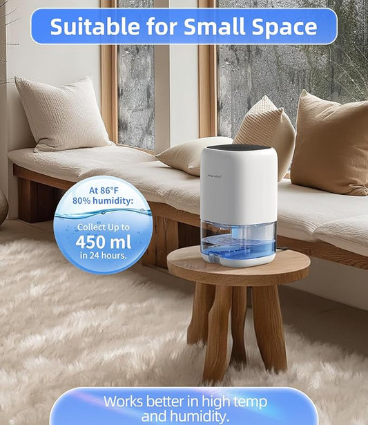 Dehumidifier, TABYIK 35 OZ Small Dehumidifiers - Image 3